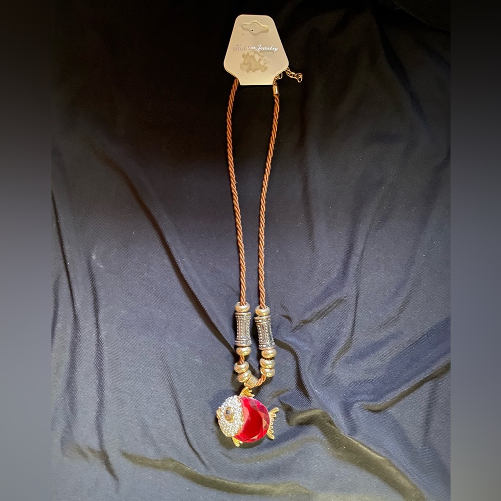 FISH necklace NEW